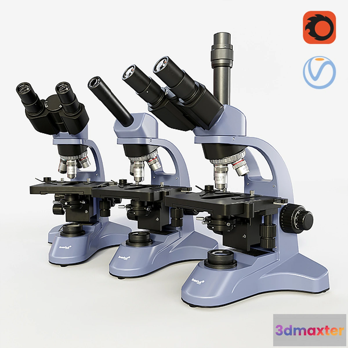 1297076 - Levenhuk Microscopes - No.2 3D Max