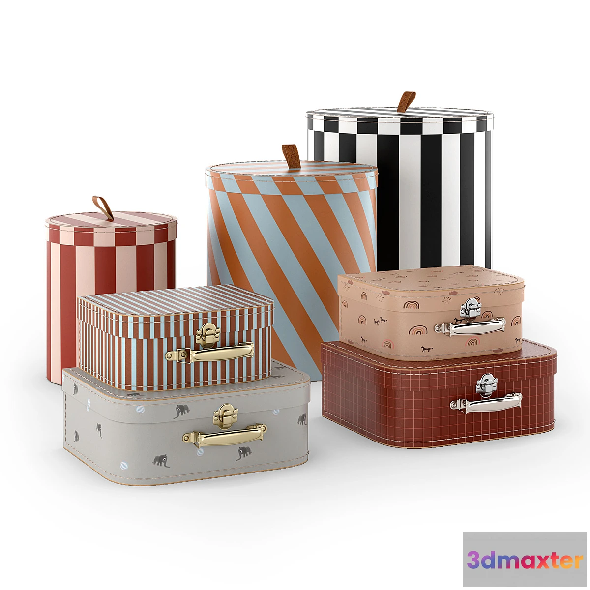 1298966 - Decor storage cases toy boxes - No.2 3D Max