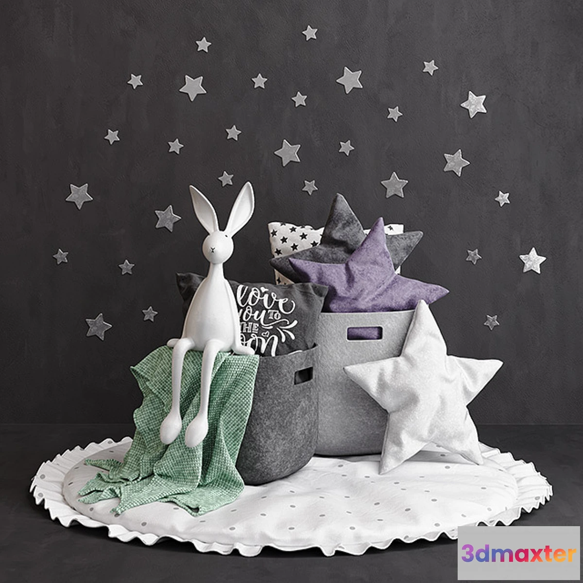 1299520 - Joseph Bunny Set 3D Max