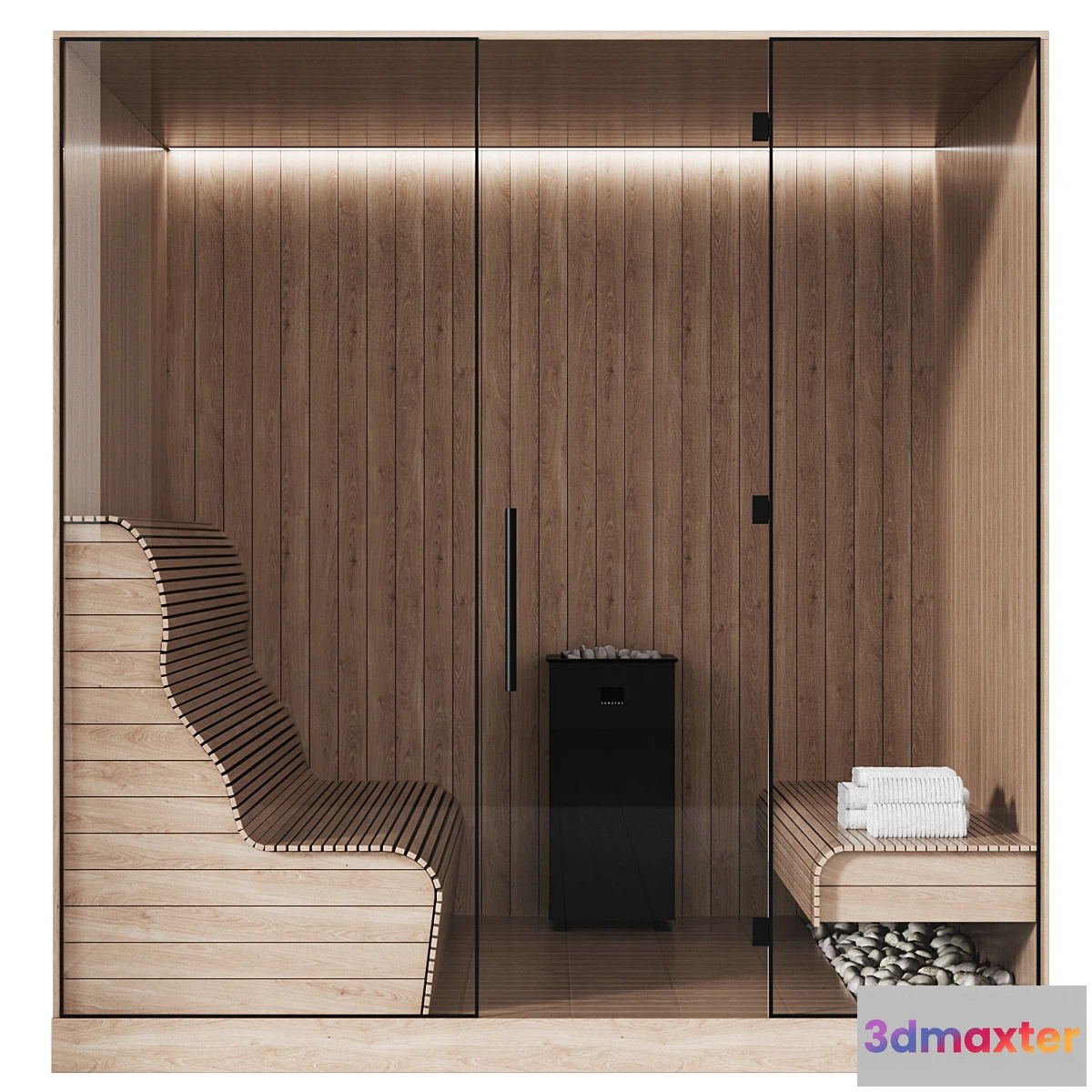 1316645 - Home sauna 02 3D Max