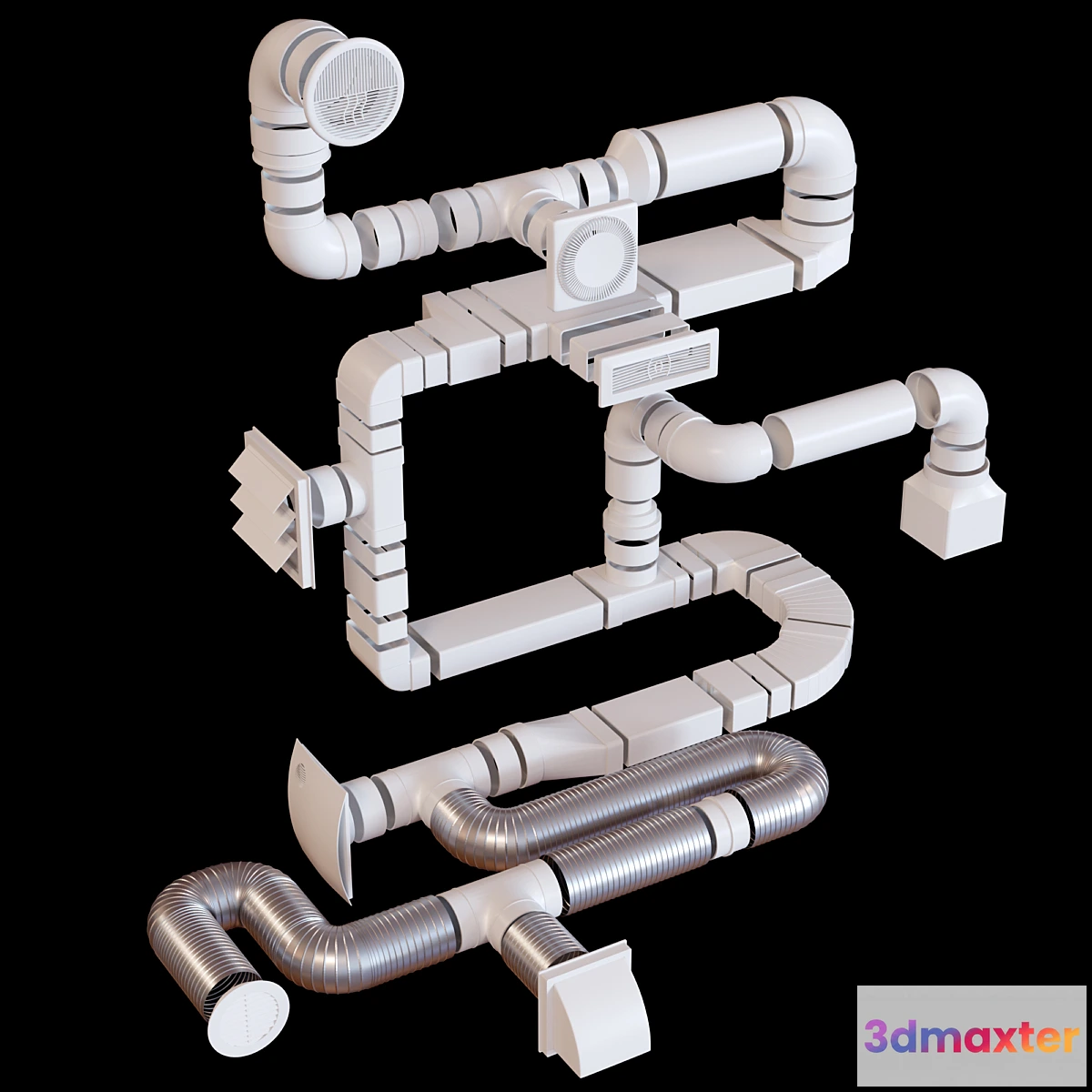 1318945 - Ventilation system ERA - No.2 3D Max