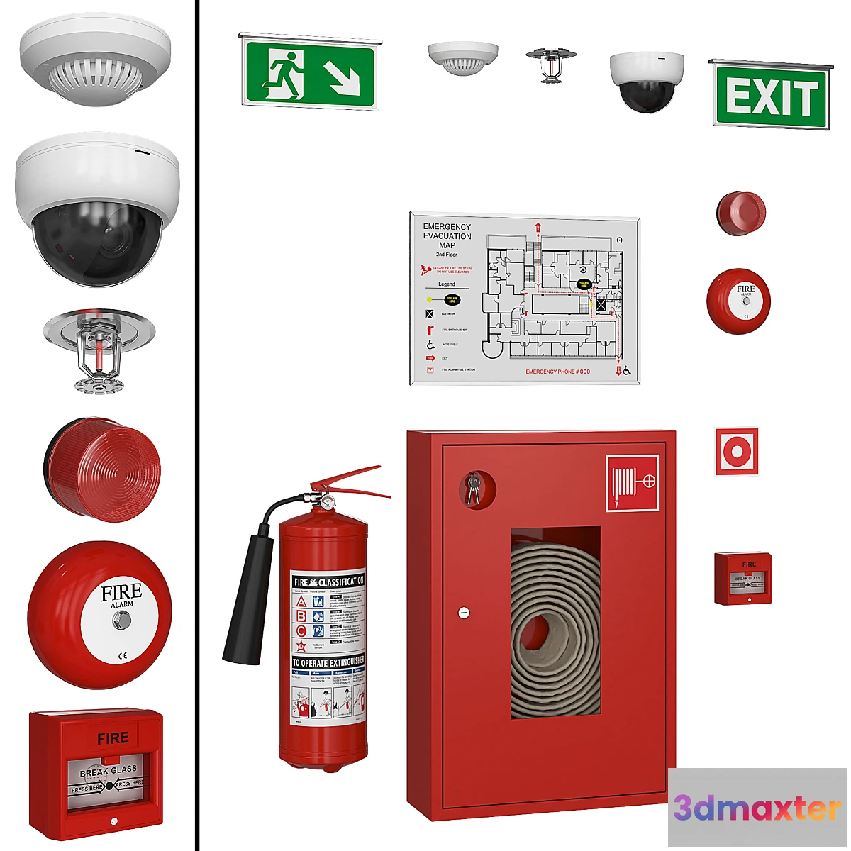 1320376 - Fire Fighting System 3D Max