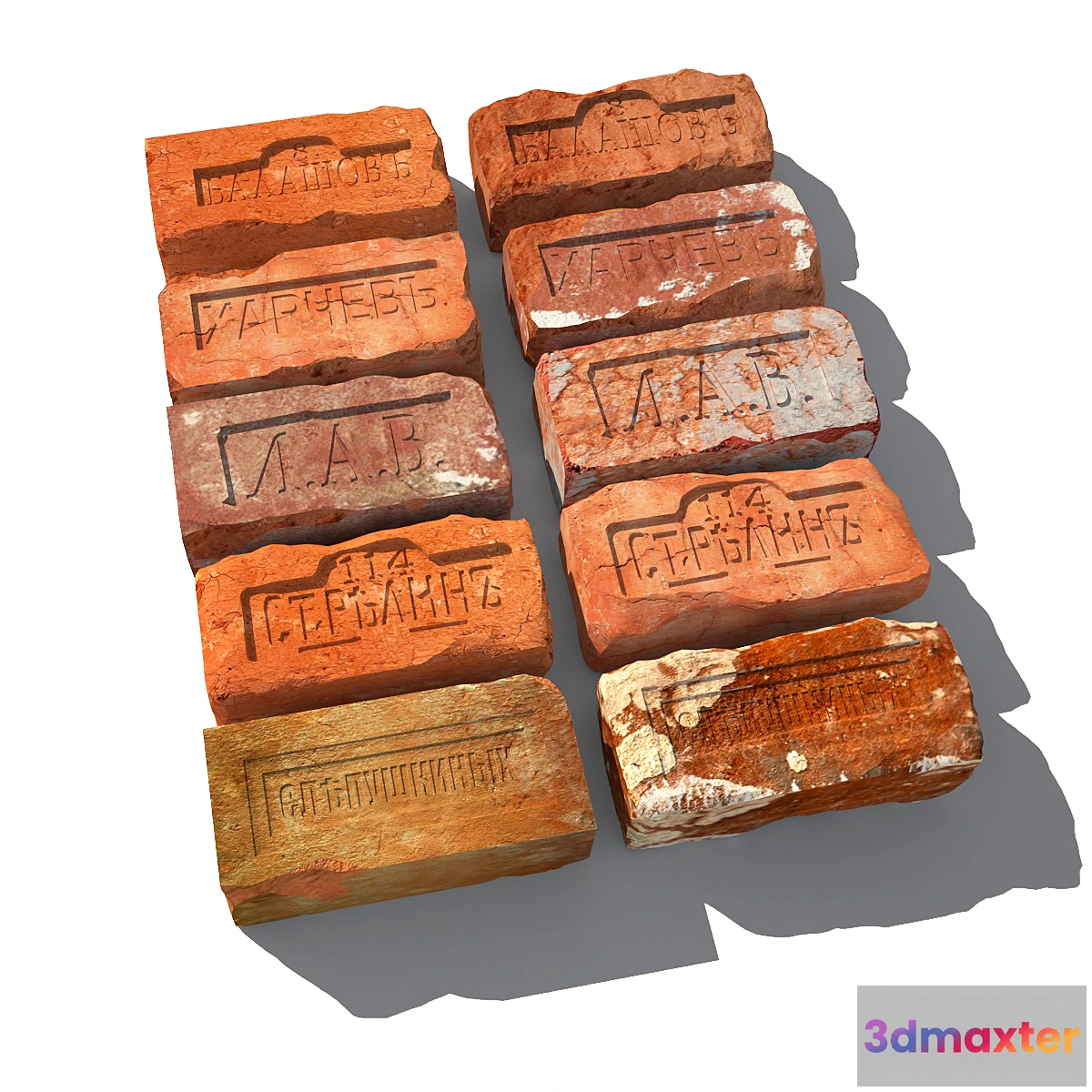 1320623 - Old bricks - No.3 3D Max