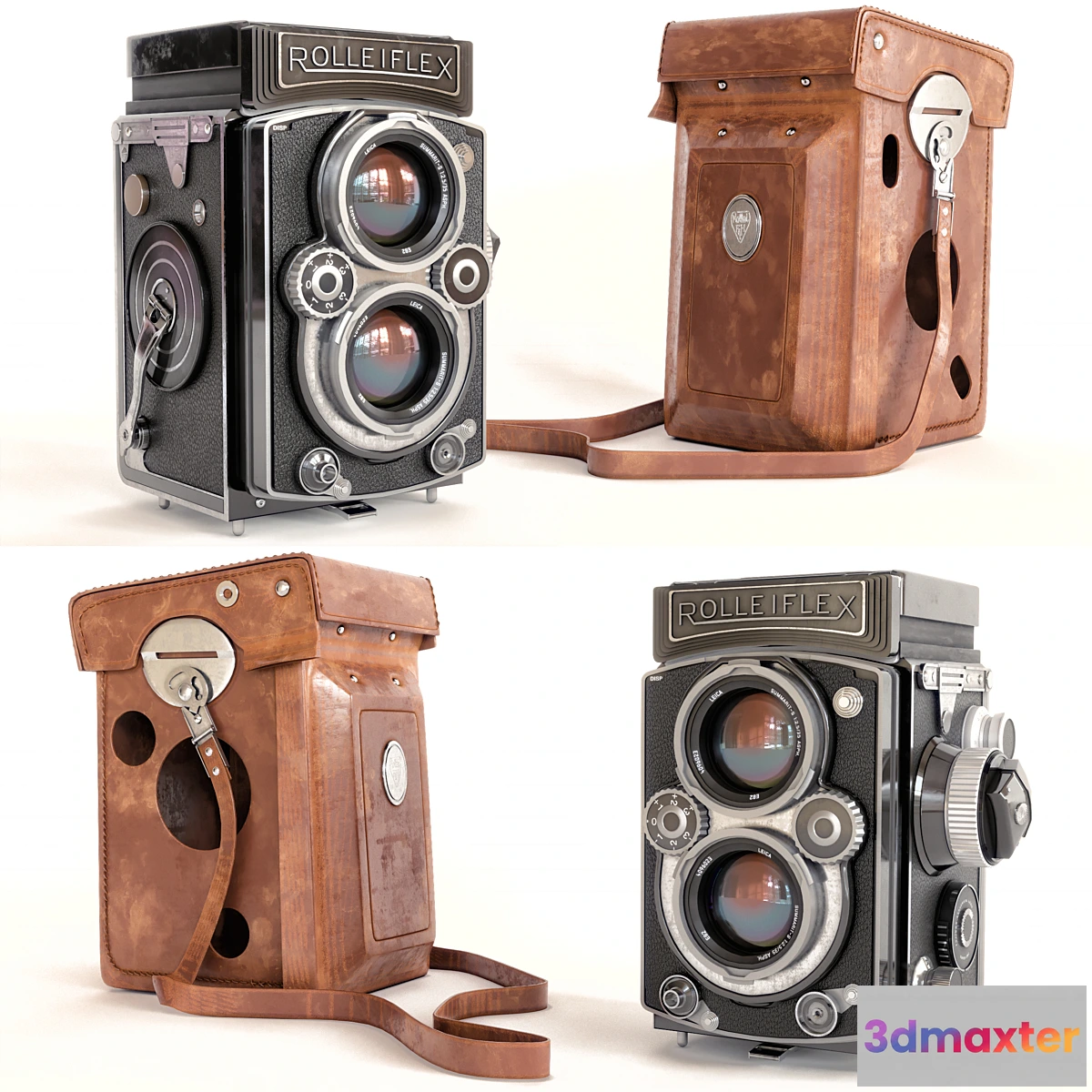 1325874 - Camera with Rolleiflex cover - No.2 3D Max
