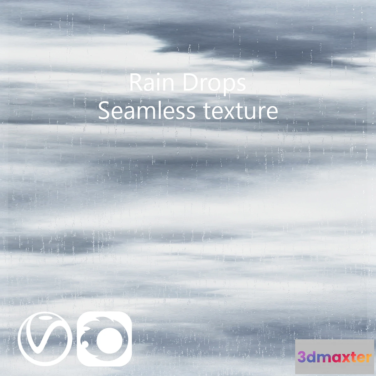 1326715 - Wet glass - drops after rain 3D Max