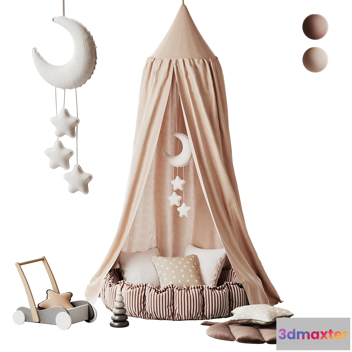 1329755 - Children’s decor_canopy 3D Max
