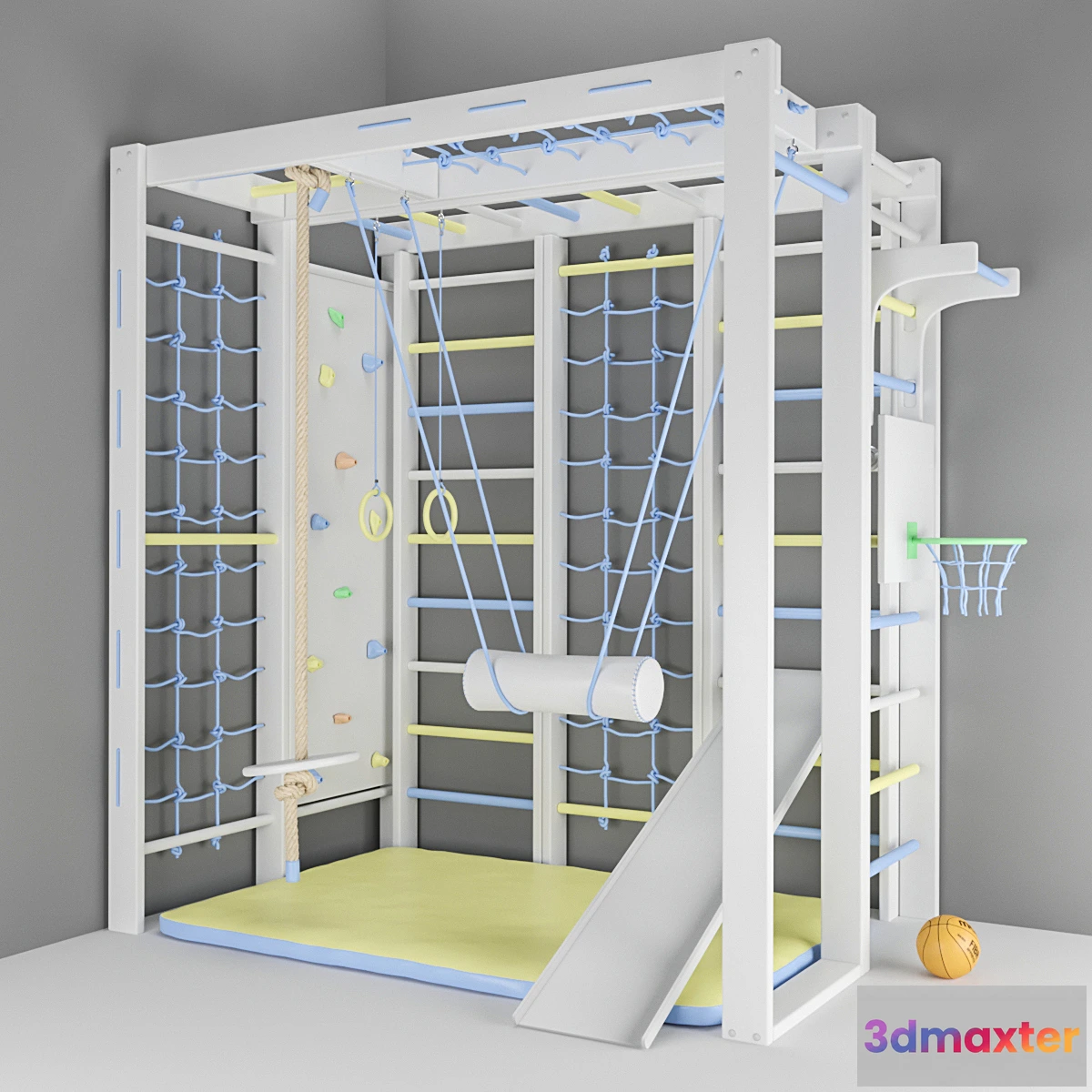 1330254 - children’s sports complex DSK Kubik 3D Max