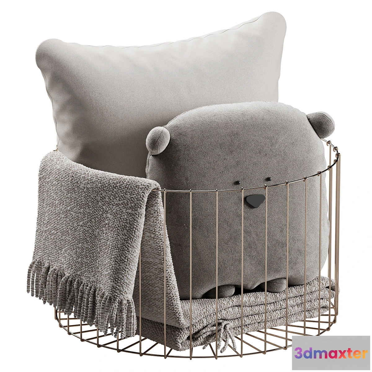 1330300 - Children’s basket 3D Max