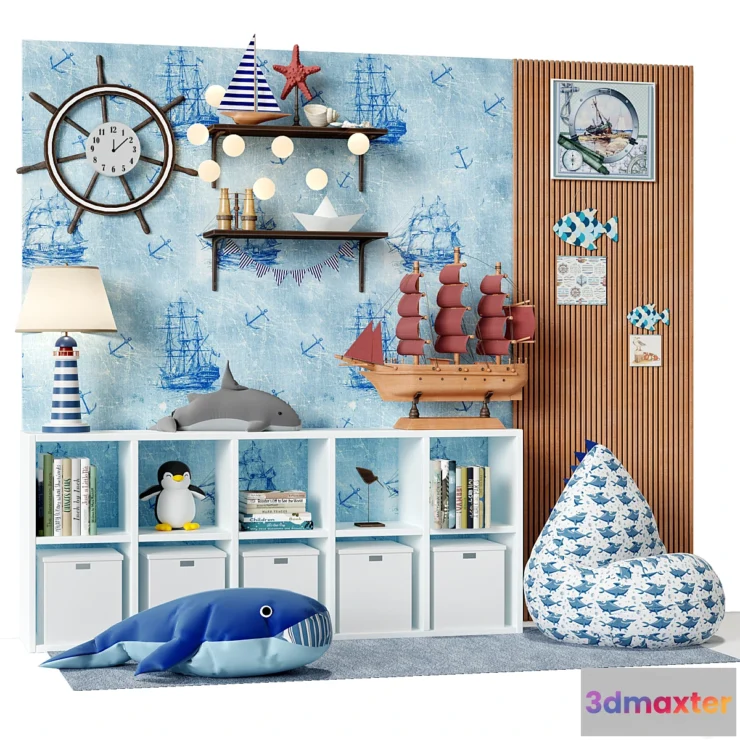 1331271 - childroom decor vol_12 3D Max