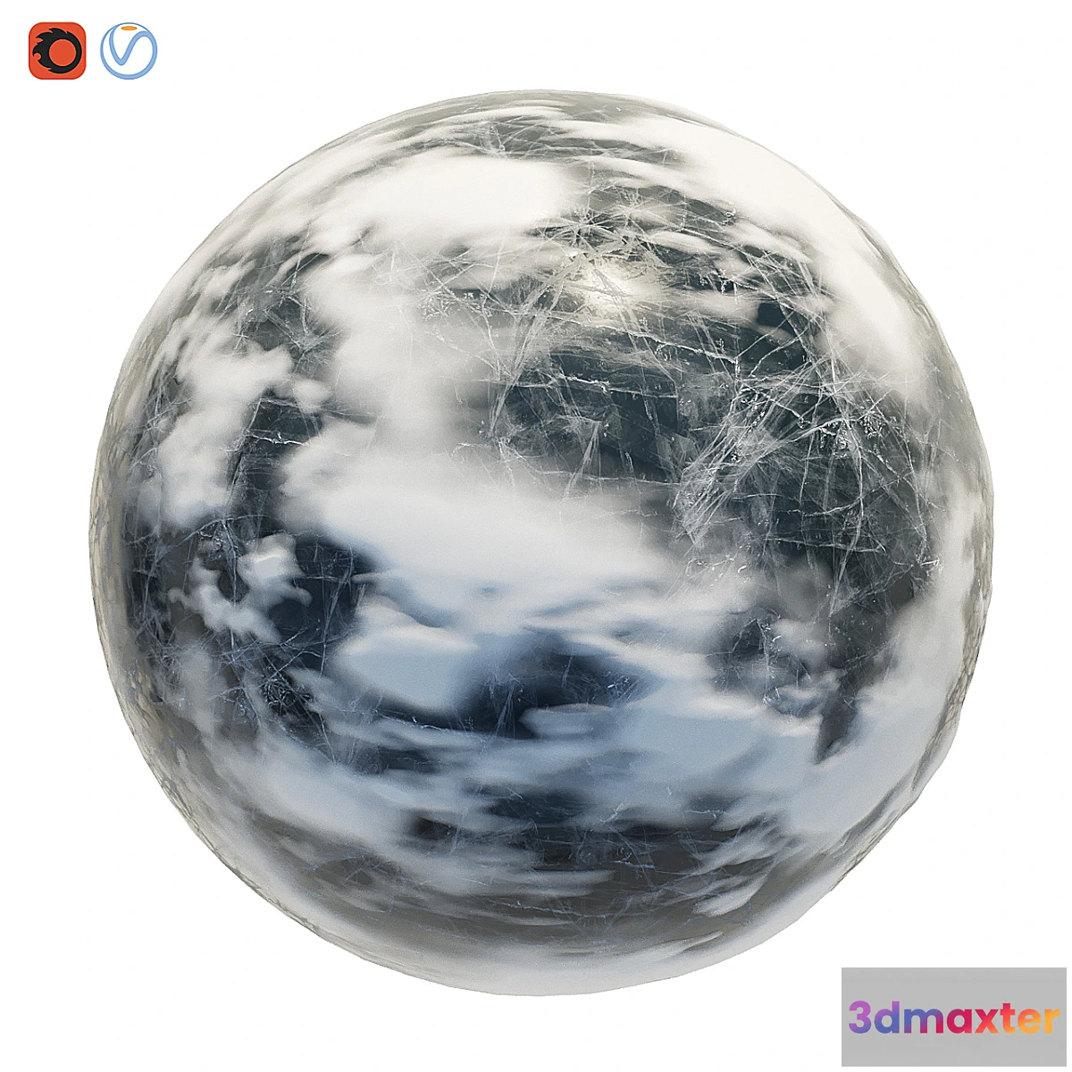 1331725 - Ice with snow 3D Max