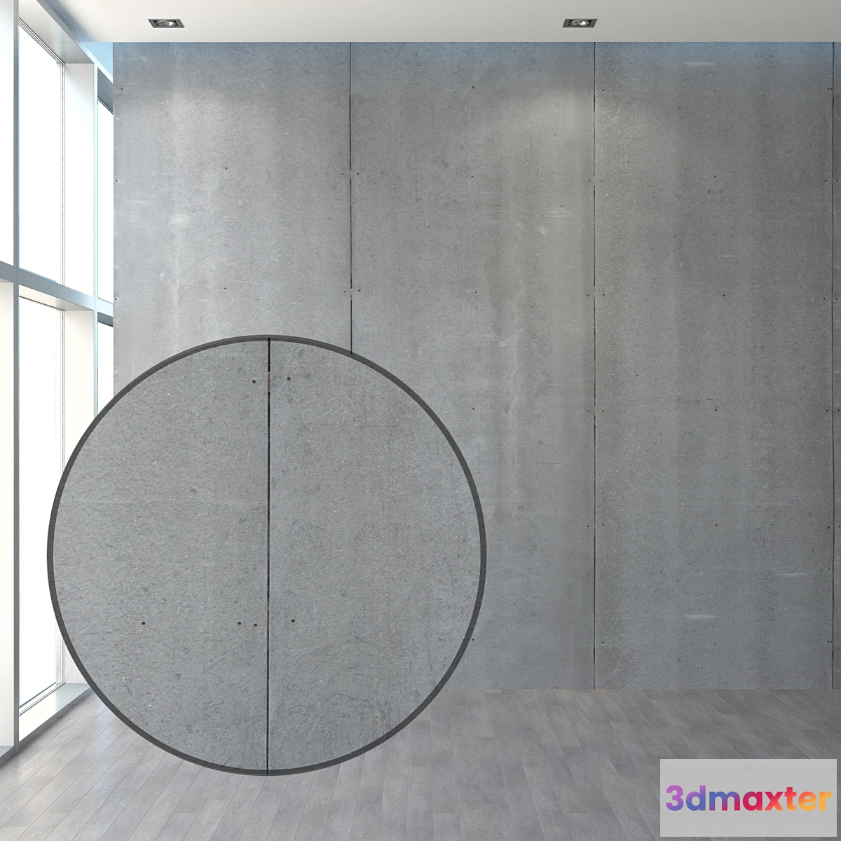 1333137 - Concrete (sheets of DSP) 3D Max