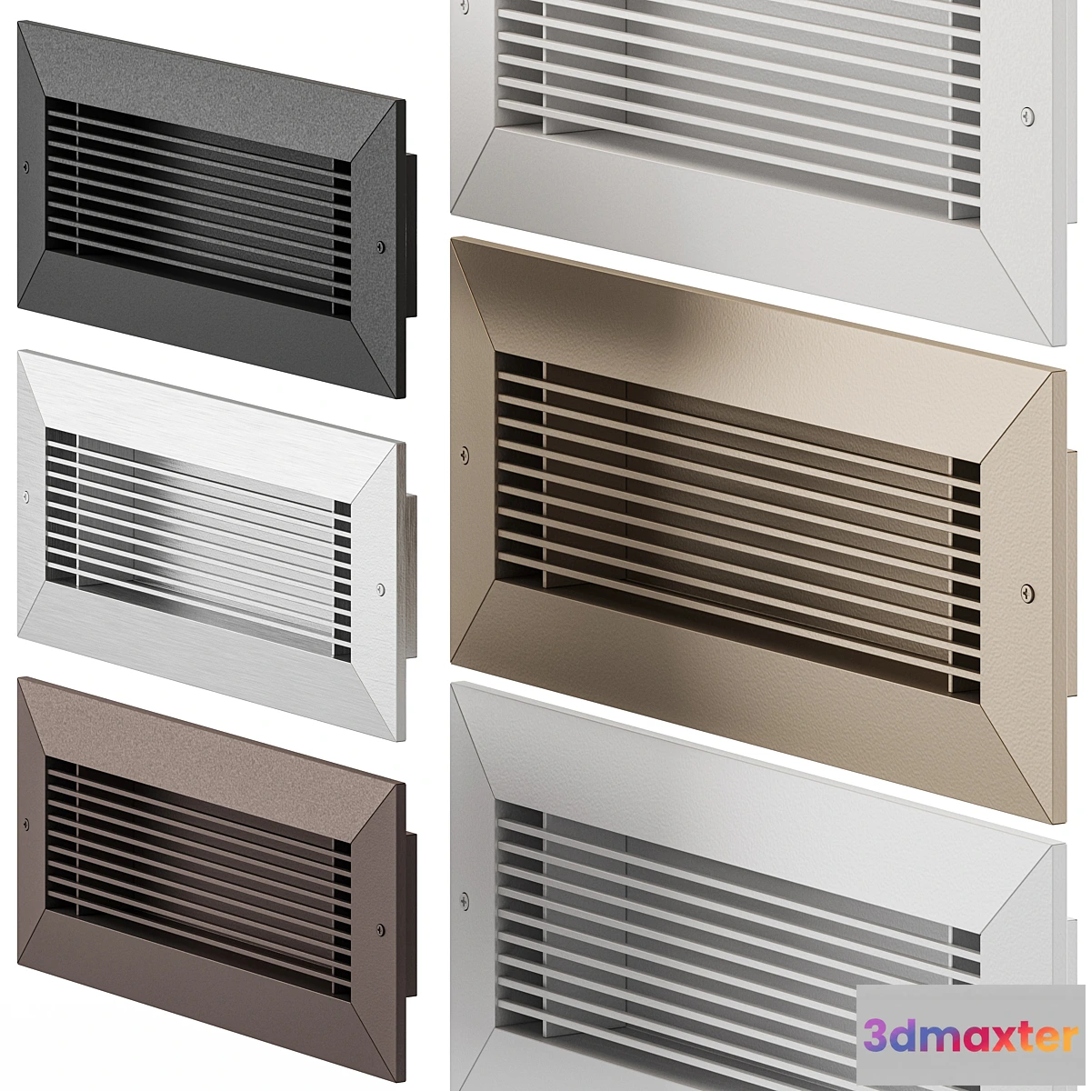 1333588 - Ventilation grille Kul Grilles 3D Max