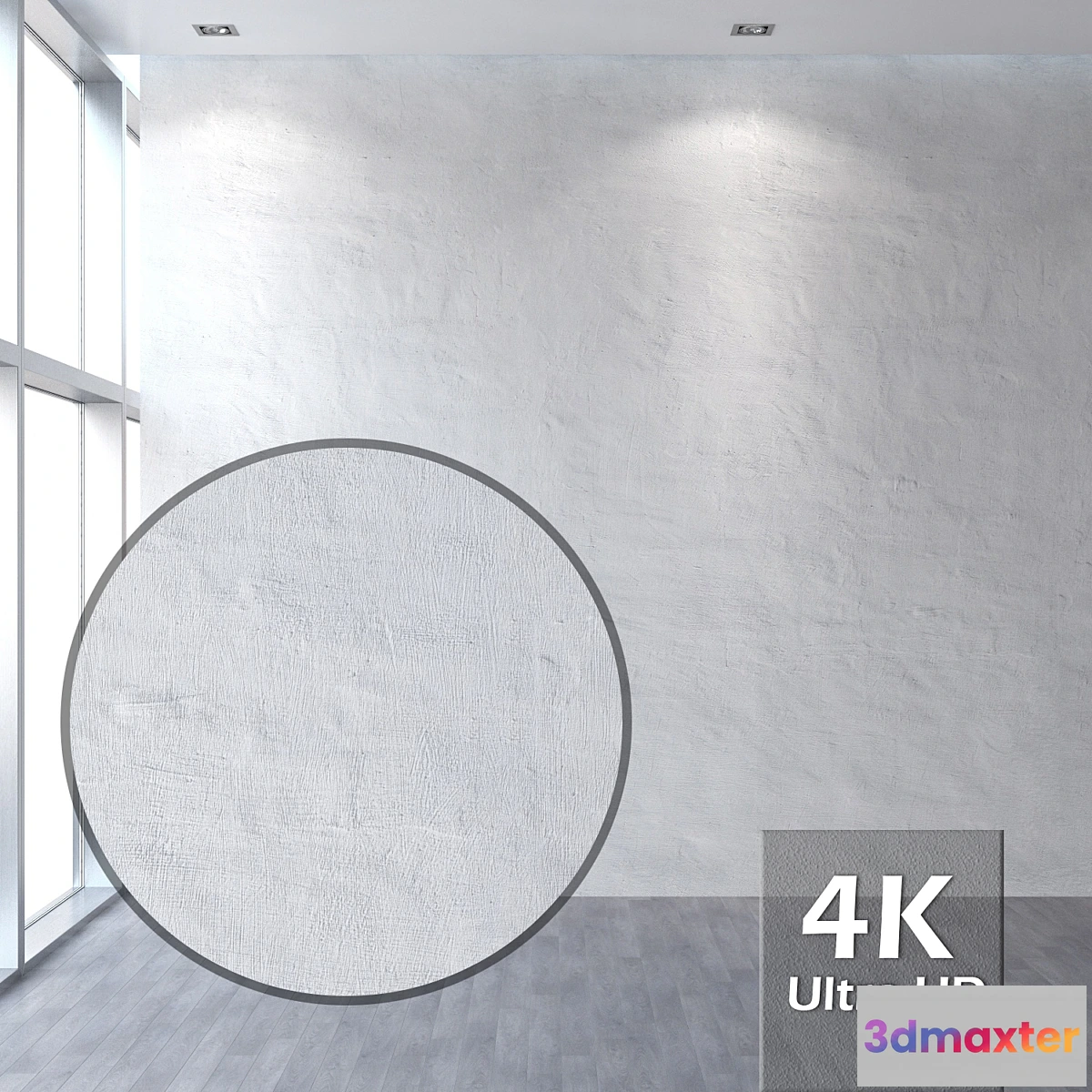 1335280 - Plastered brick wall 58 3D Max