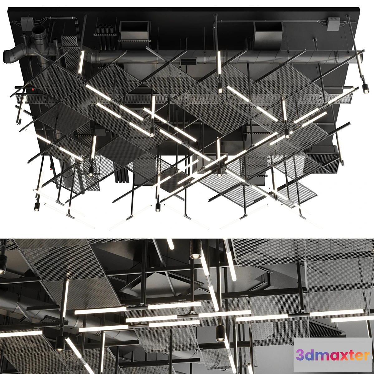 1336138 - Industrial ceiling 6 3D Max