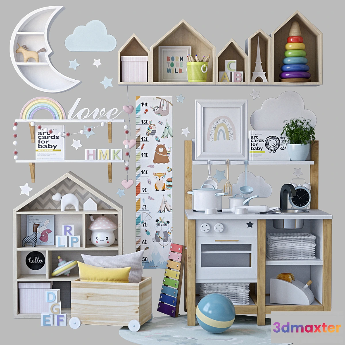 1336375 - Decor for the nursery 2 3D Max