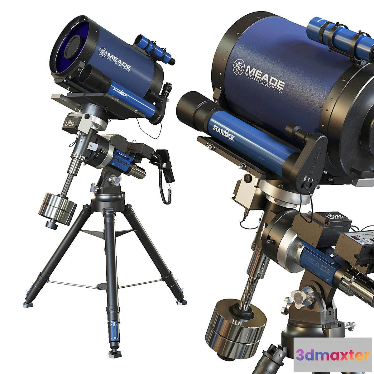 1339199 - Telescope MEADE 12 F-8 ACF LX850 3D Max