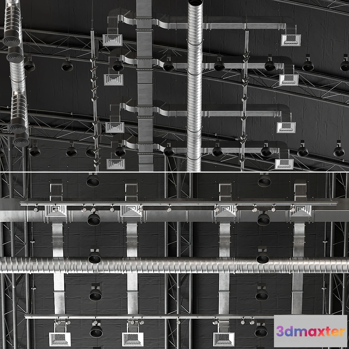 1339285 - Ceiling ventilation 3D Max