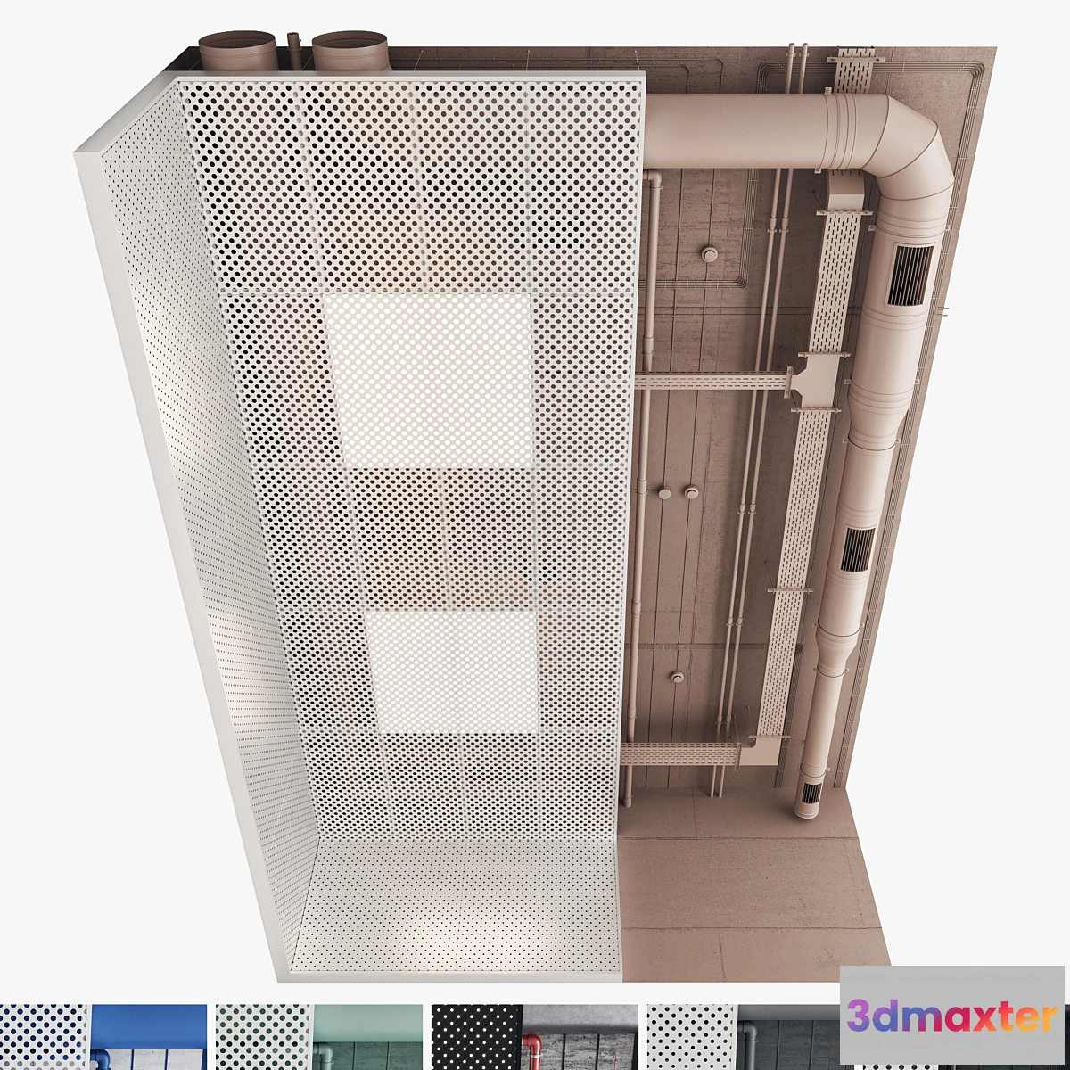 1339588 - Decorative Ceiling Set 04 3D Max