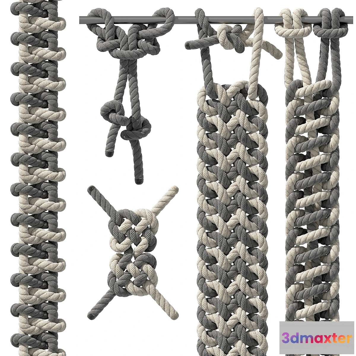 1341100 - Knots and braids 2 - No.2 3D Max