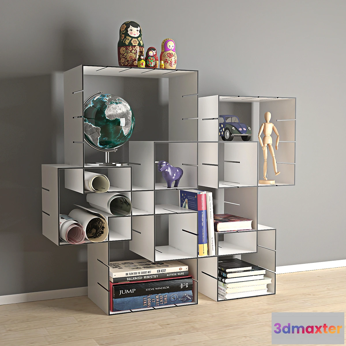 1342559 - Standregal Konnex Muller - No.2 3D Max