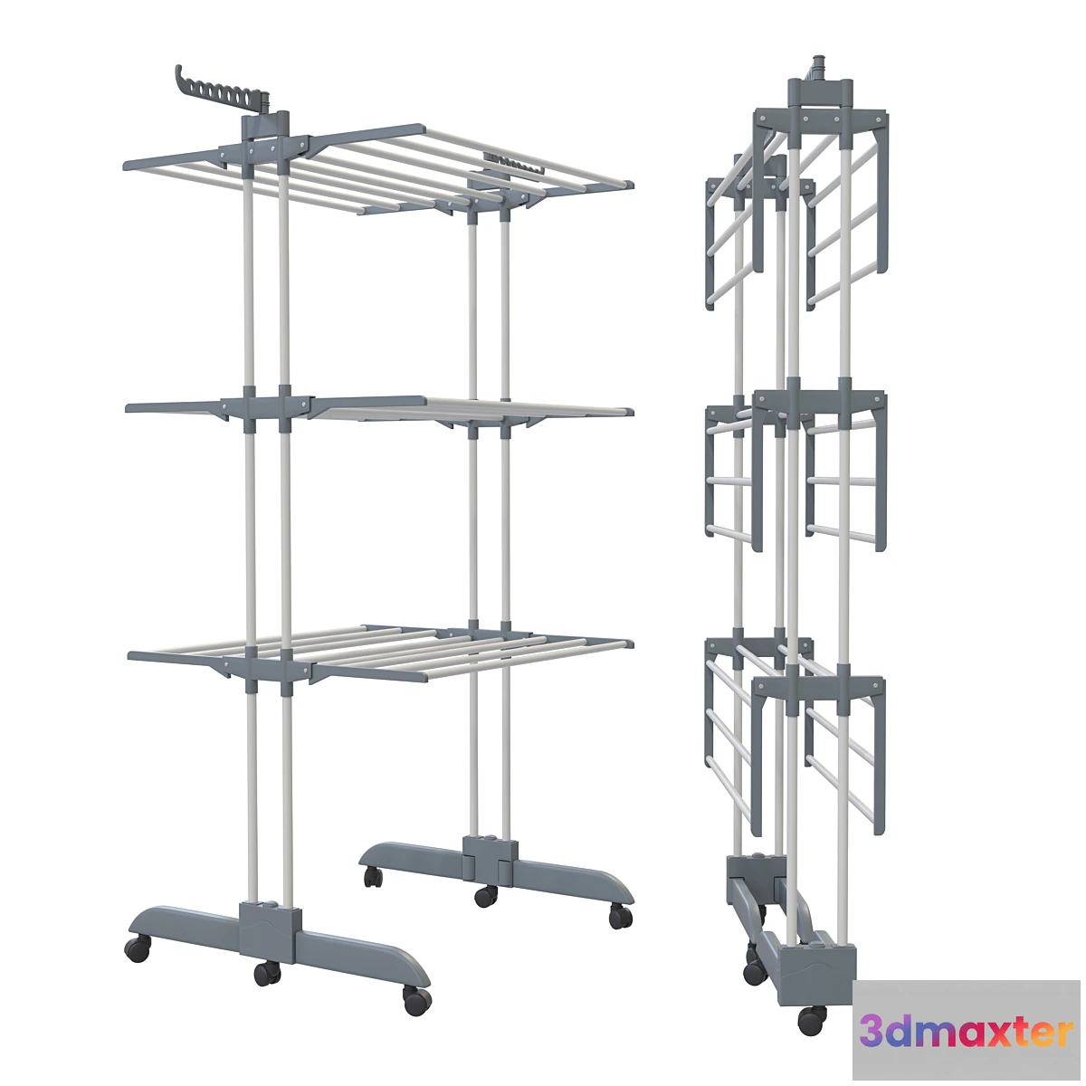 1343326 - Folding clothes dryer 3D Max