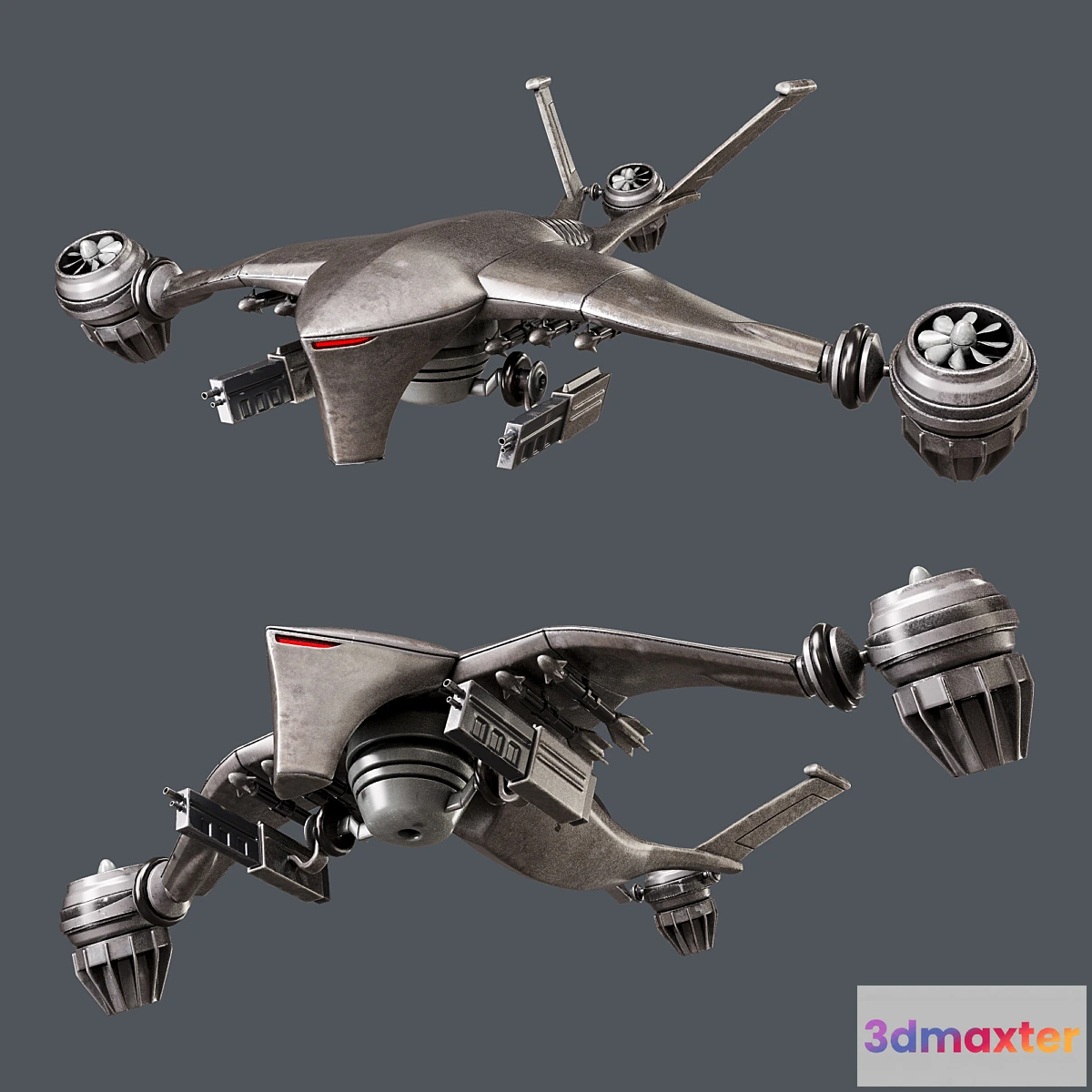 1345772 - Hunter killer-drone 3D Max