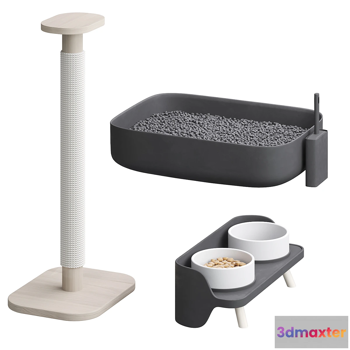 1346713 - Accessories for cats - No.2 3D Max