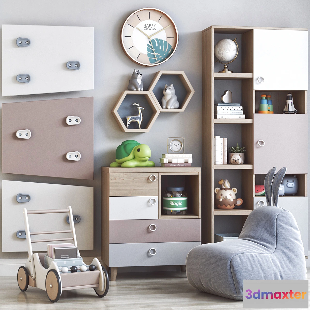 1348380 - Romi childrens furniture and toys 3D Max