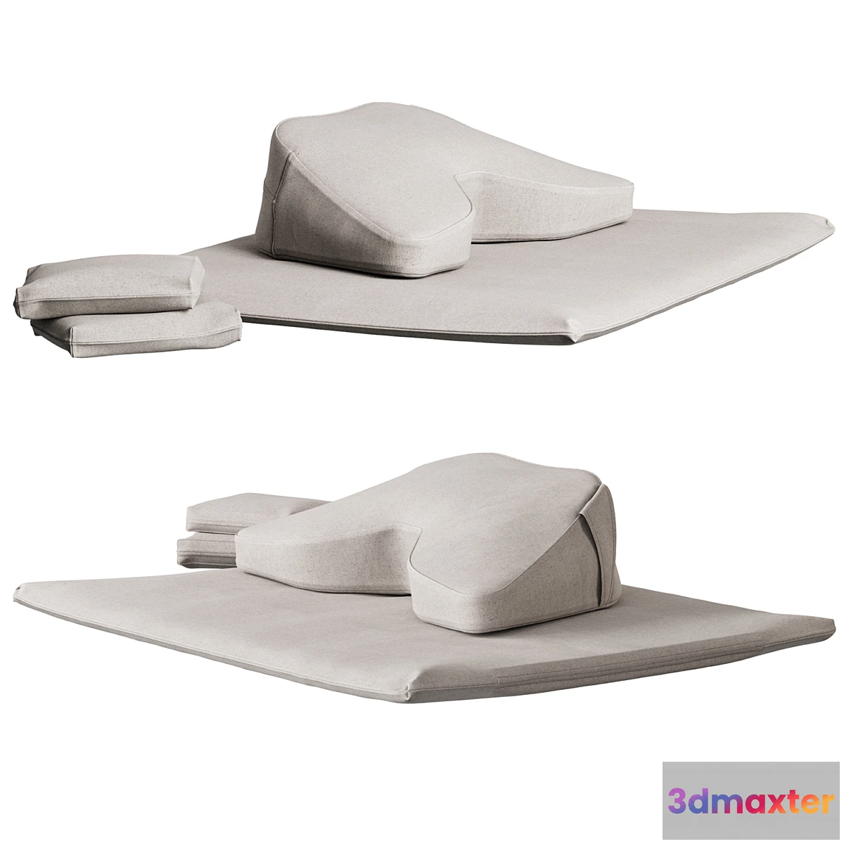 1350539 - meditation cushion 3D Max