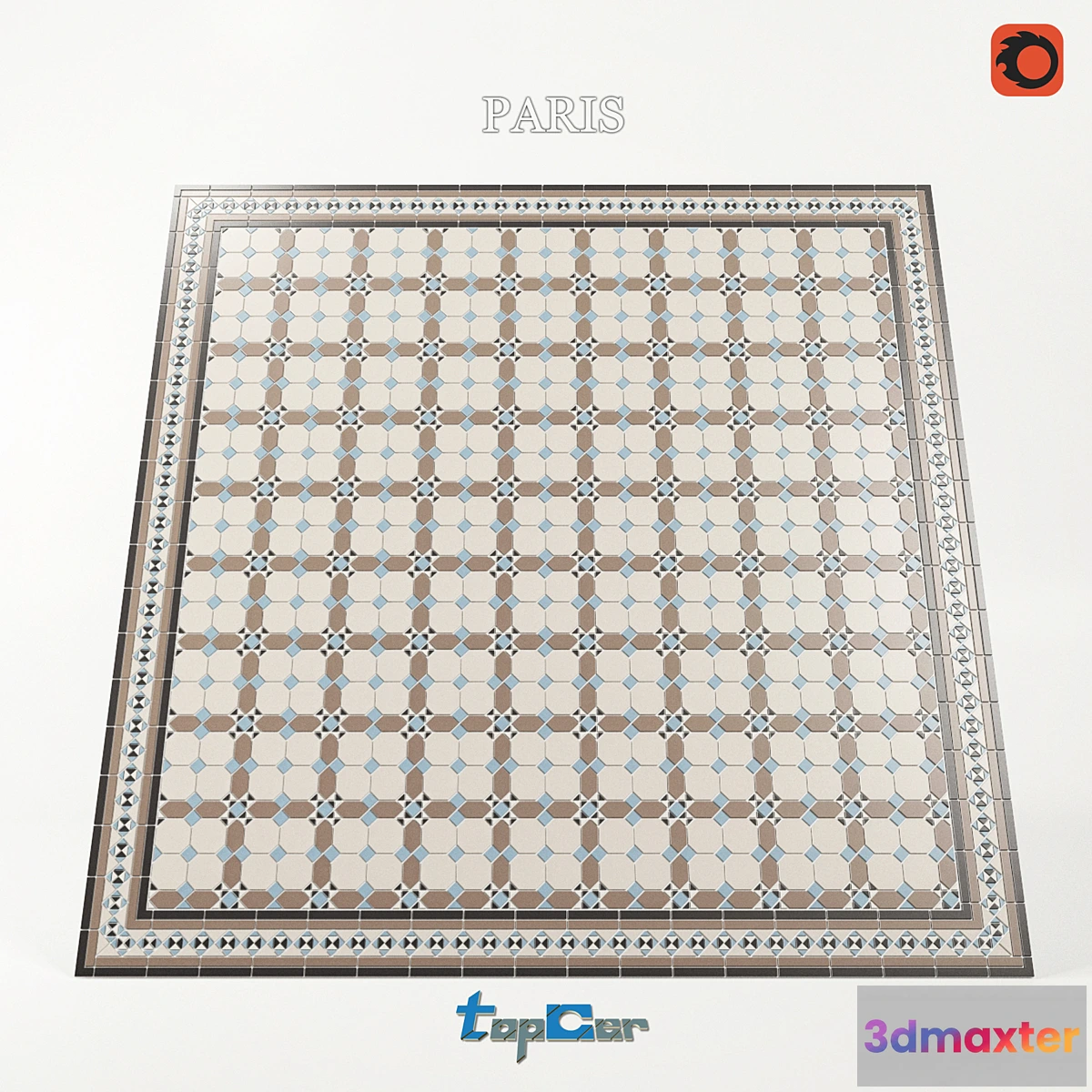 1351579 - Porcelain TopCer-Paris 3D Max