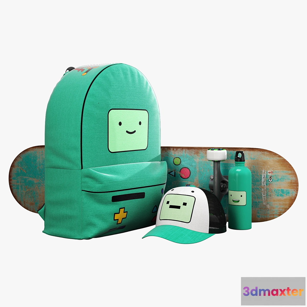 1353444 - decorative set adventure time Bimo 3D Max