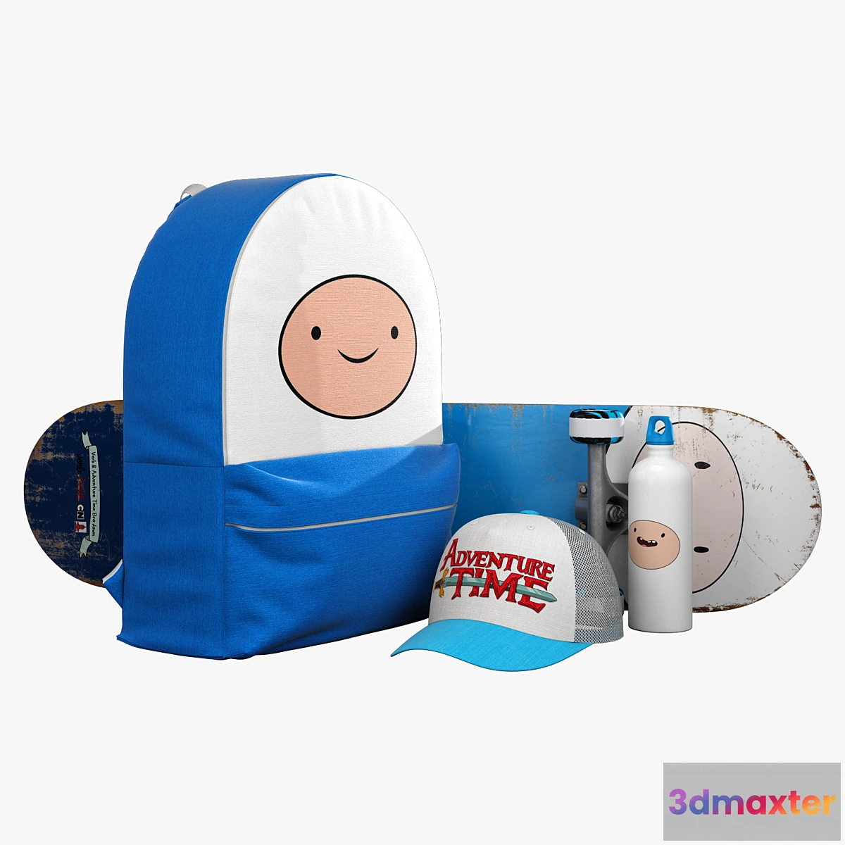 1354707 - decorative set adventure time Finn - No.2 3D Max
