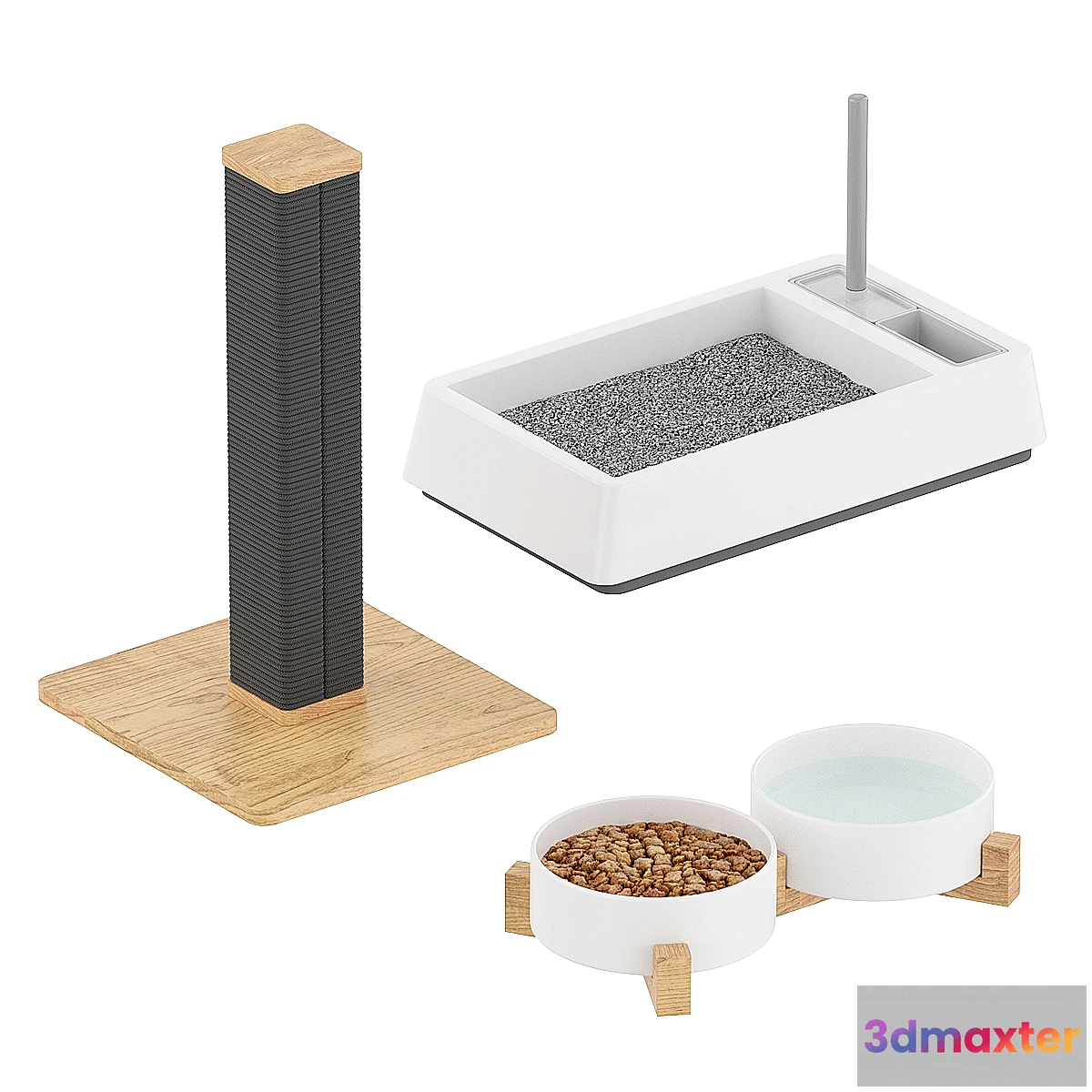 1355137 - Pet accessories 3D Max