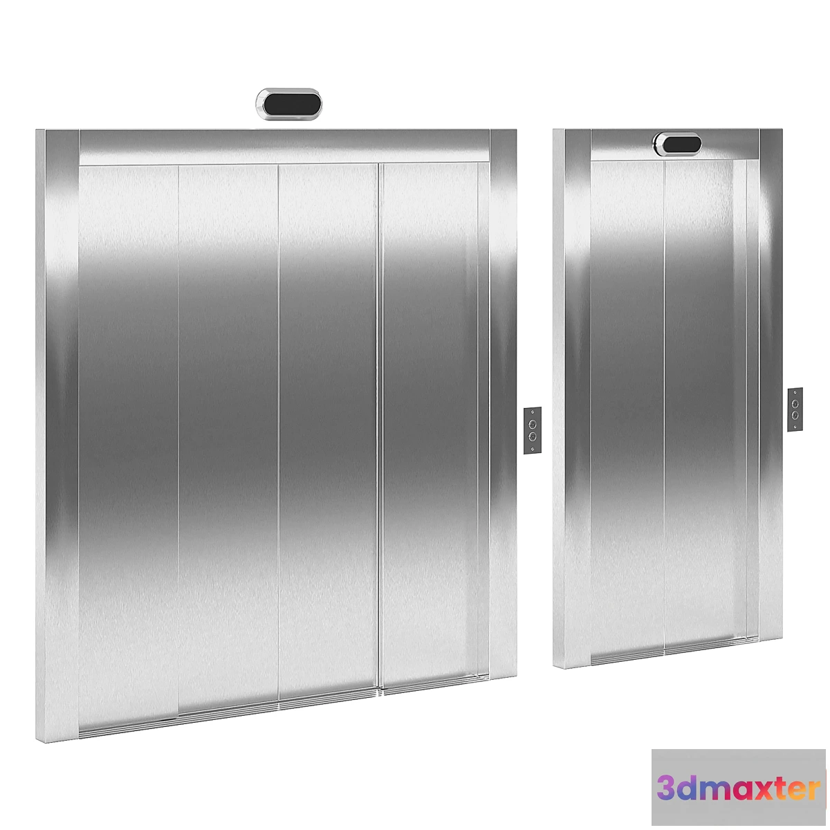 1356239 - Elevator doors 3D Max