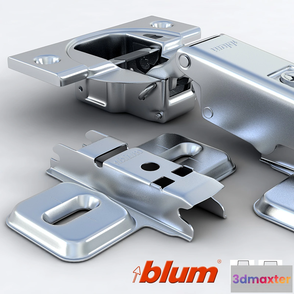 1356317 - Furniture hinge Blumotion Blum 3D Max