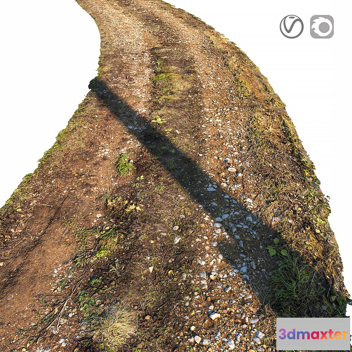 1356635 - Dirt road material 03 - No.2 3D Max