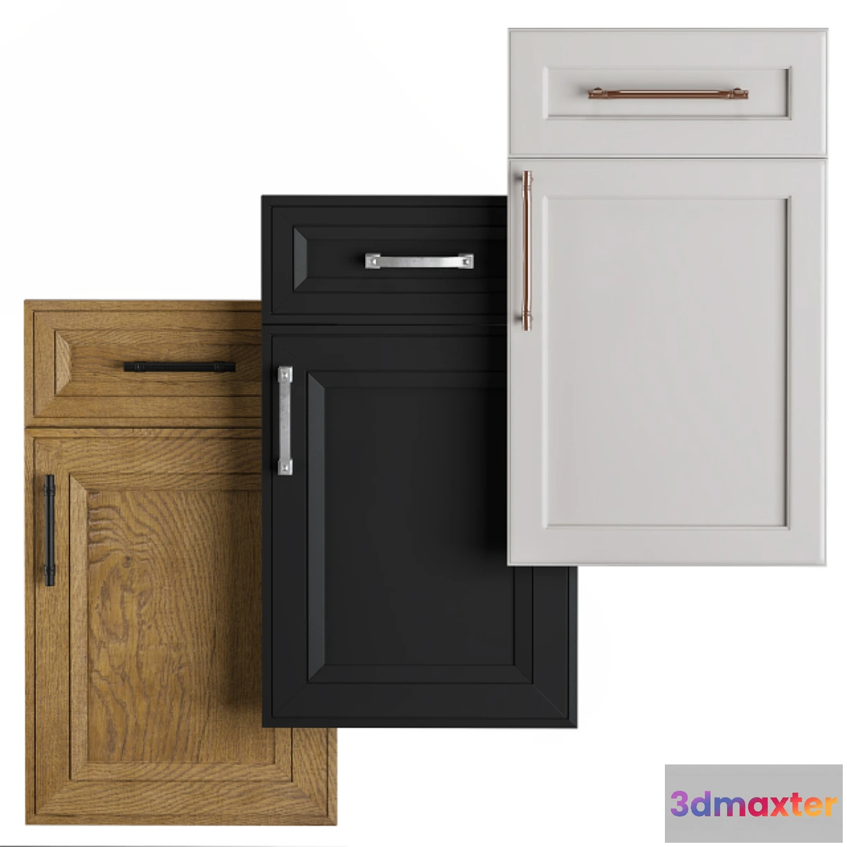 1356754 - Cabinet Door Set 03 3D Max