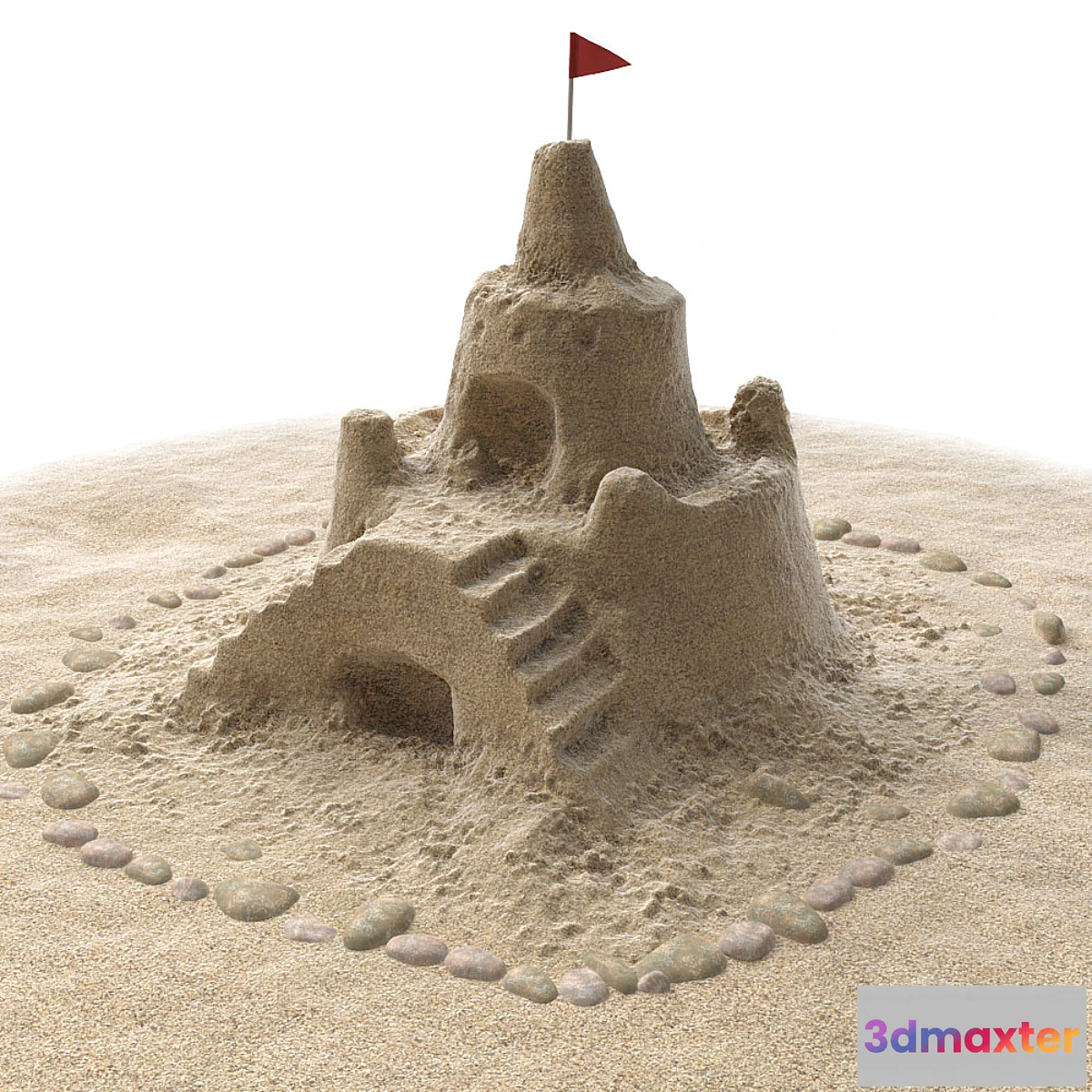 1356829 - Sand castle - No.2 3D Max