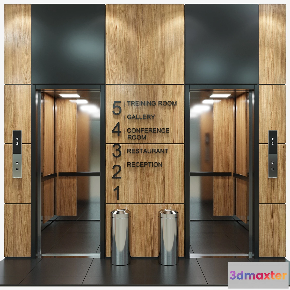 1357241 - Elevator 1 - No.2 3D Max