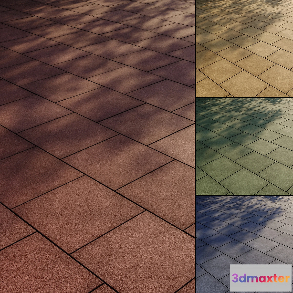 1357277 - Rubber tile Type 2 3D Max