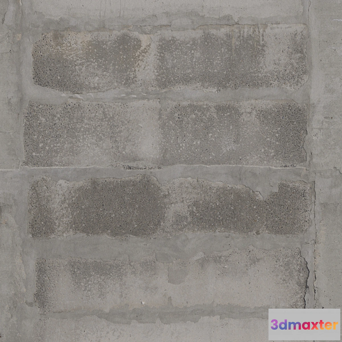 1441358 - Concrete blocks (wall) 3D Max