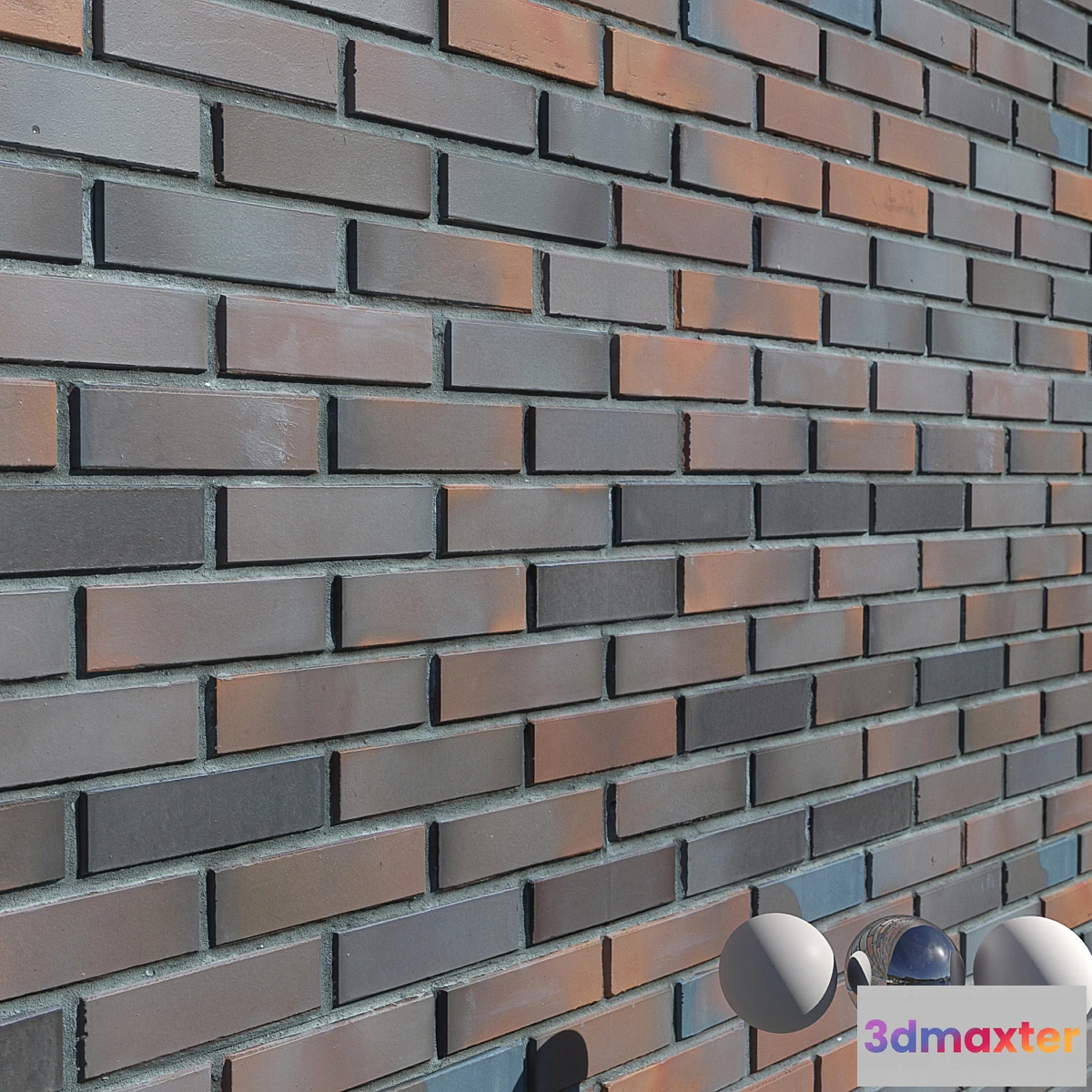 1442314 - Brick cladding 3D Max