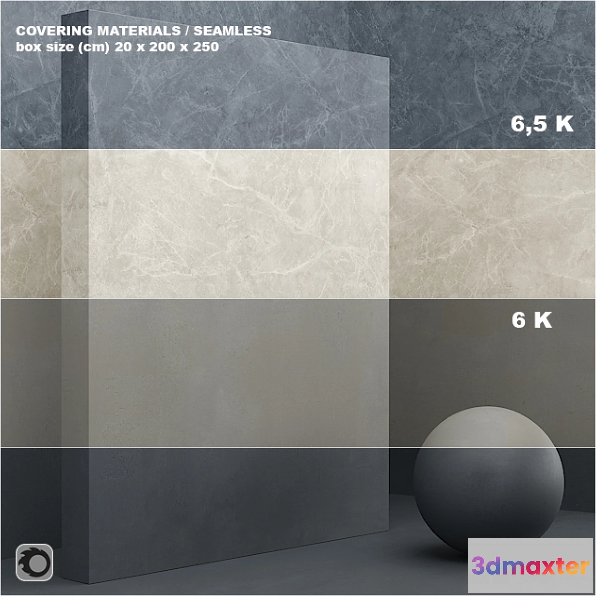 1444656 - Material (seamless) - coating marble plaster set 41 3D Max