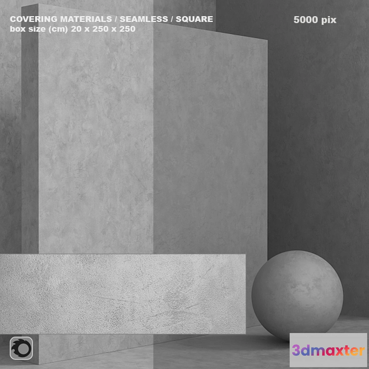 1445778 - Material (seamless) - concrete plaster set 106 3D Max