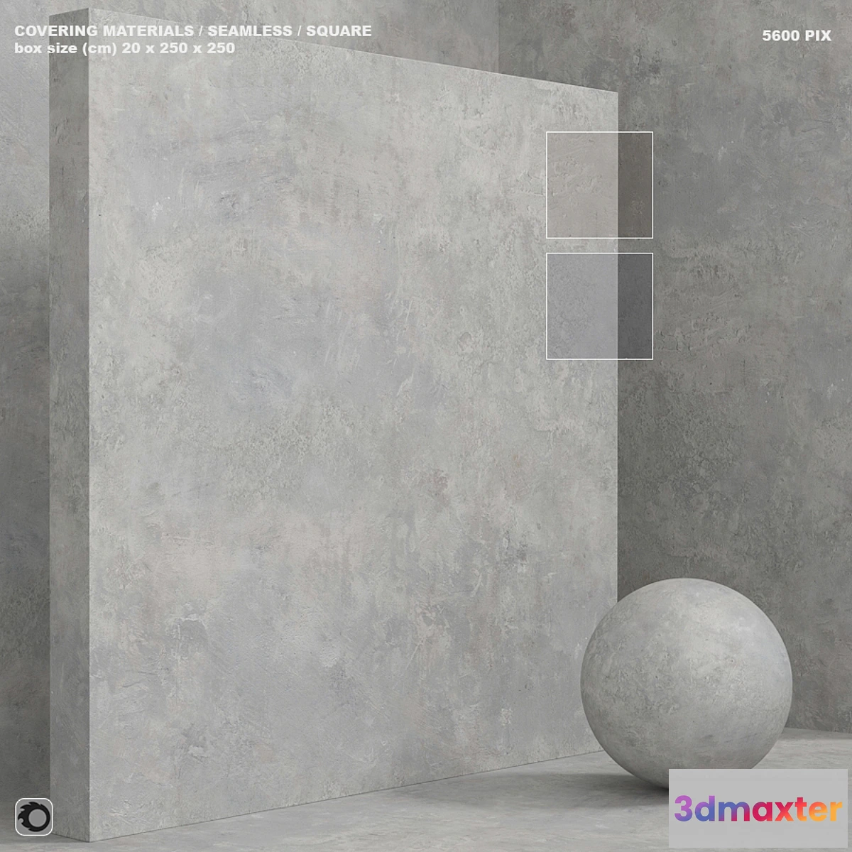 1445806 - Material (seamless) - concrete plaster set 132 3D Max