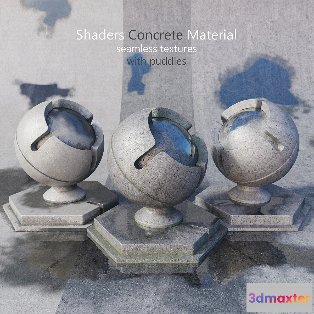 1446058 - Shaders Concrete 7 3D Max