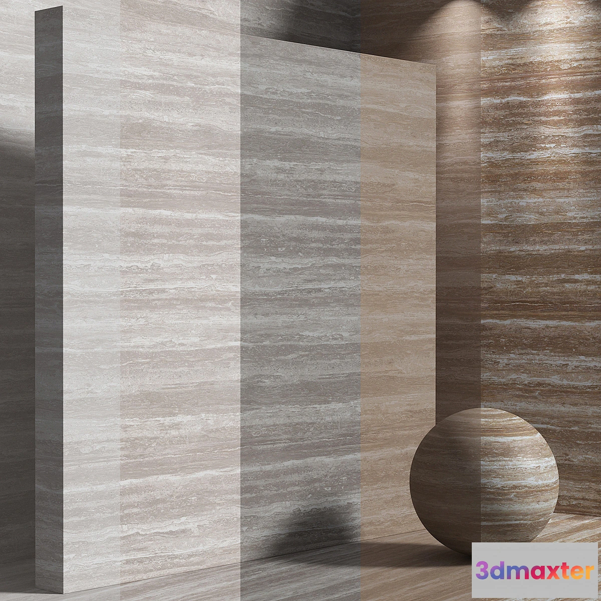 1446102 - Material (seamless) - travertine stone set 189 3D Max