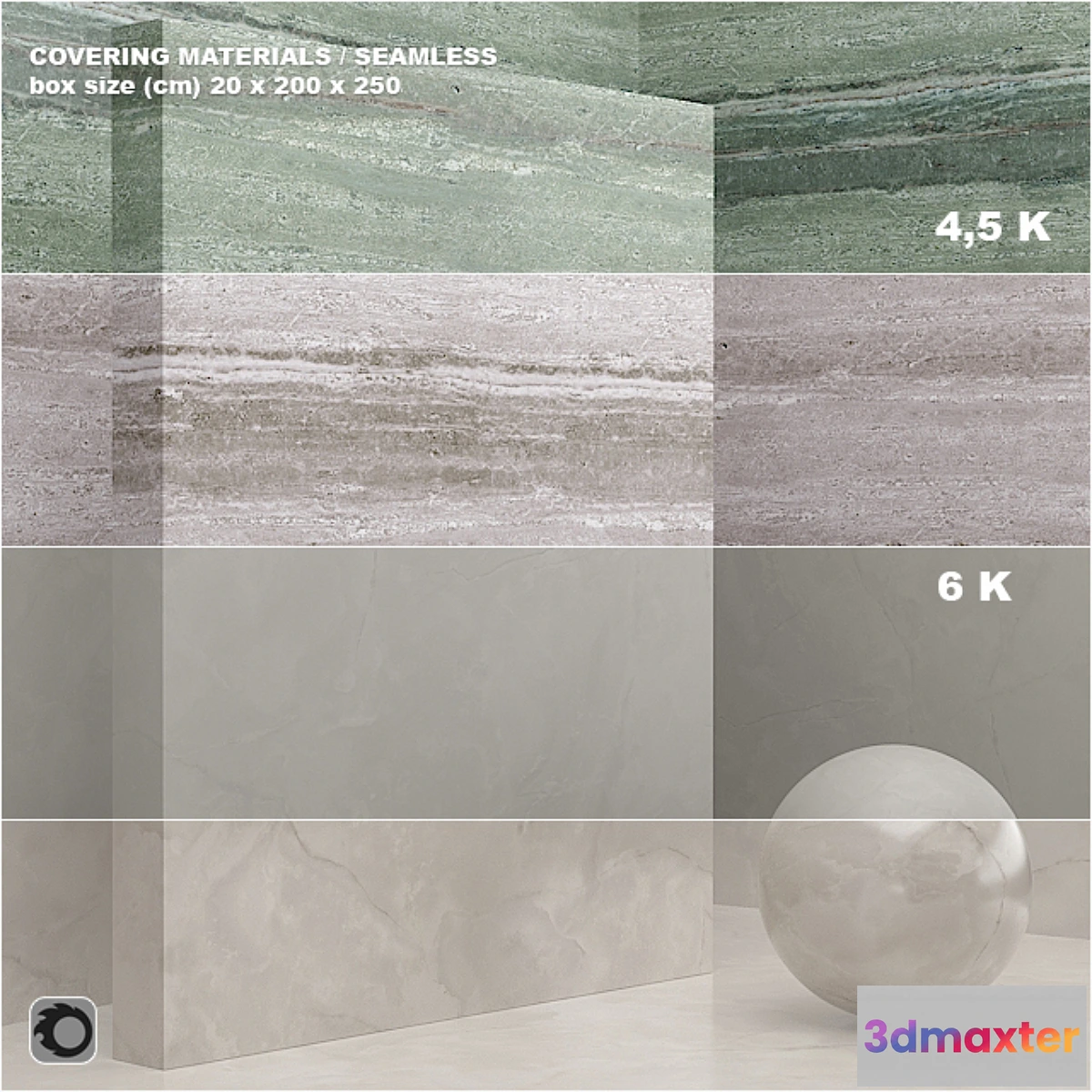 1446564 - Material (seamless) - coating marble plaster set 47 3D Max