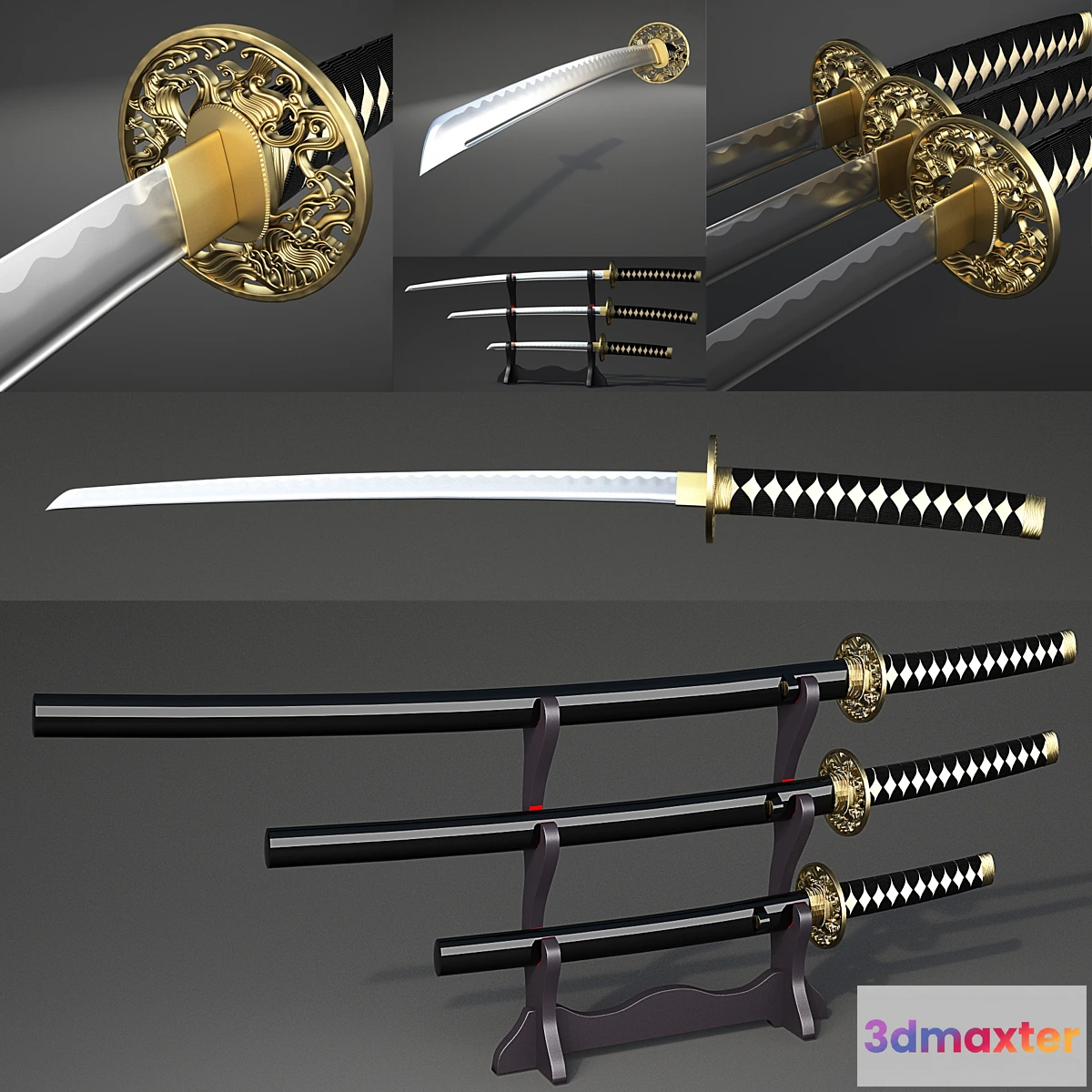 1446744 - Katana 3D Max