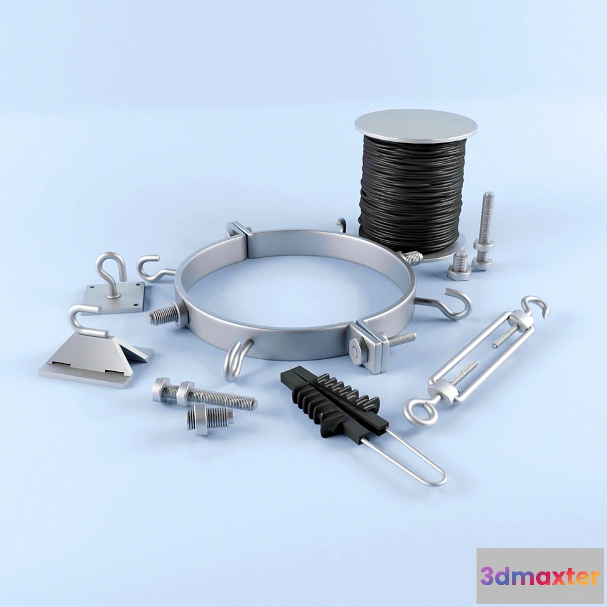 1447286 - CIP fittings 3D Max